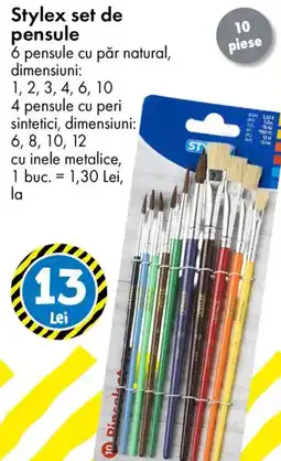 TEDI Stylex set de pensule Ofertă
