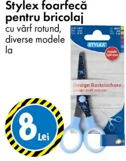 TEDI Stylex foarfecă pentru bricolaj cu vârf rotund Ofertă