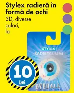 TEDI Stylex radieră în formă de ochi Ofertă