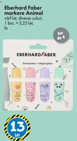 TEDI Eberhard Faber markere Animal Ofertă