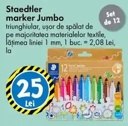 TEDI Staedtler marker Jumbo Ofertă