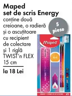 TEDI Maped set de scris Energy Ofertă