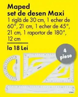 TEDI Maped set de desen Maxi Ofertă