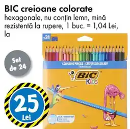 TEDI Bic creioane colorate Ofertă