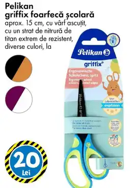 TEDI Pelikan griffix foarfecă școlară Ofertă