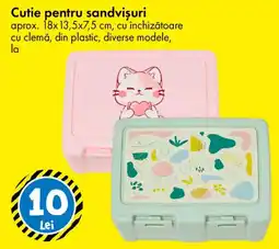 TEDI Cutie pentru sandvișuri Ofertă