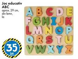 TEDI Joc educativ ABC Ofertă