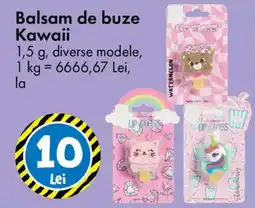 TEDI Kawaii Balsam de buze Ofertă