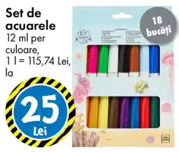 TEDI Set de acuarele Ofertă