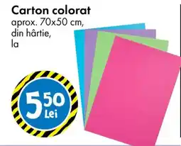 TEDI Carton colorat Ofertă