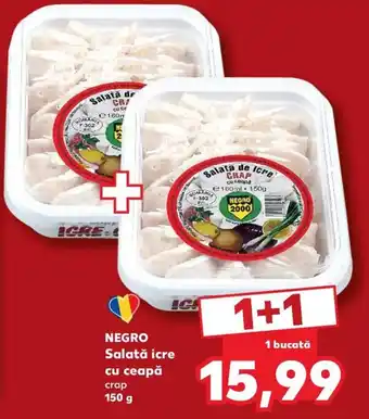 Negro salată icre cu ceapă crap