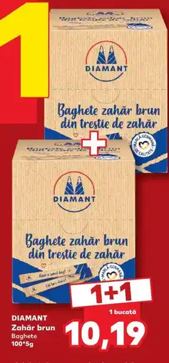 Kaufland Diamant Zahăr brun Baghete Ofertă