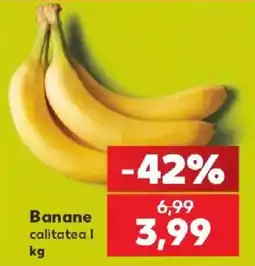 Kaufland Banane calitatea I kg Ofertă