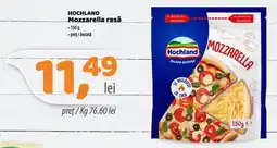 La Doi Pasi Hochland mozzarella rasă Ofertă