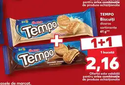 Kaufland Tempo biscuiti diverse sortimente Ofertă