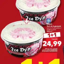 Kaufland Ice Dyp tort de inghetata Ofertă
