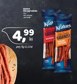 La Doi Pasi Krakus cãrnați sticks Ofertă