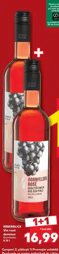 Kaufland Rebenblick vin rosé demisec Ofertă