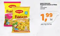 La Doi Pasi Maggi fidelicios preparat instant cu fidea Ofertă