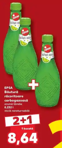 Kaufland Epsa băutură răcoritoare carbogazoasă aromă lămâie Ofertă