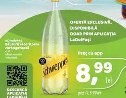 La Doi Pasi Schweppes băutură răcoritoare carbogazoasă Ofertă