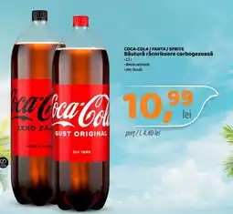 La Doi Pasi Coca-Cola / Fanta / Sprite Ofertă