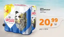 La Doi Pasi Ursus bere fără alcool Ofertă