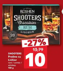 Kaufland Roshen Shooters Chocolates Rum Liqueur Ofertă