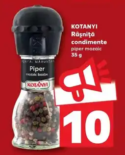 Kaufland Kotanyi piper mozaic Ofertă
