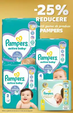 Kaufland Pampers active baby Ofertă