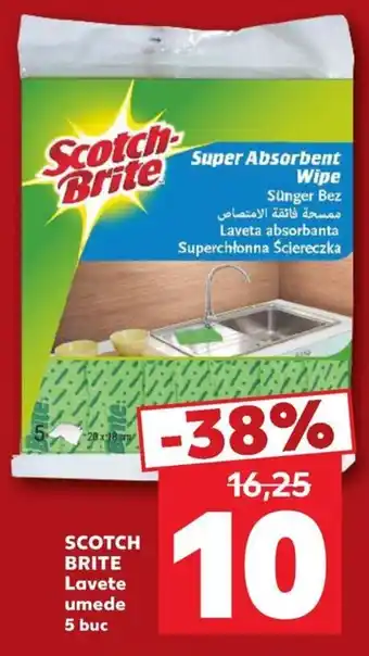 Scotch Brite lavete umede