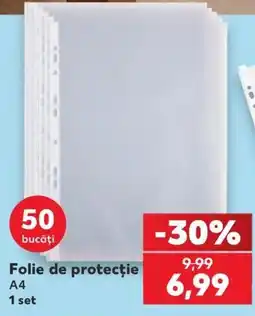 Kaufland Folie de protecție A4 Ofertă