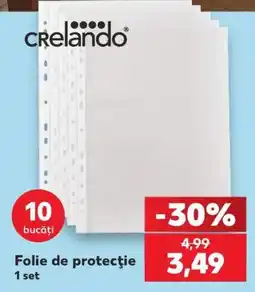 Kaufland crelando folie de protecție Ofertă