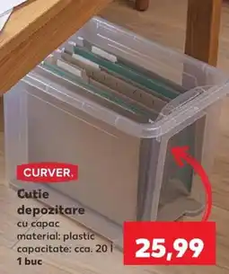 Kaufland Curver cutie depozitare cu capac Ofertă