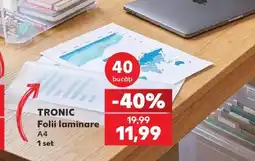 Kaufland Tronic folii laminare a4 Ofertă