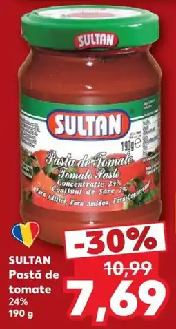 Kaufland Sultan pastă de tomate Ofertă
