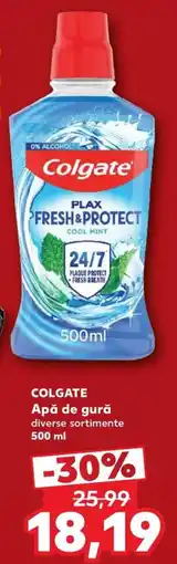 Kaufland Colgate apă de gură Ofertă