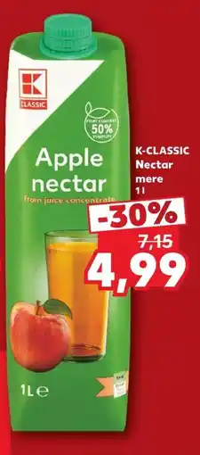 Kaufland K-classic apple nectar Ofertă
