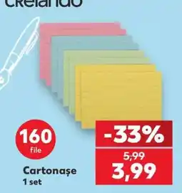 Kaufland Crelando Cartonașe Ofertă