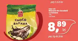 La Doi Pasi Fine Life Batoane de ciocolata cu banane Ofertă
