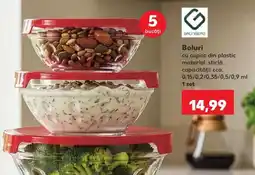 Kaufland Grünborg boluri cu capac din plastic Ofertă