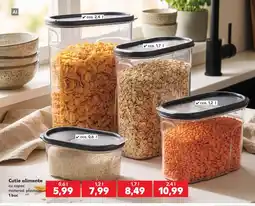 Kaufland Cutie alimente cu capac Ofertă