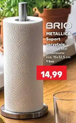 Kaufland Brio metallica suport șervețele Ofertă