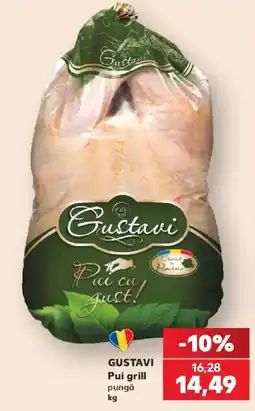 Kaufland Gustavi Pui grill Ofertă