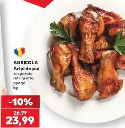 Kaufland Agricola aripi de pui Ofertă