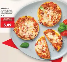 Kaufland Minipizza cu carne de vită și brânză Cheddar Ofertă