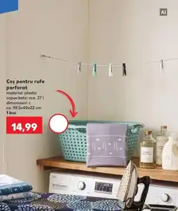 Kaufland Coș pentru rufe perforat Ofertă
