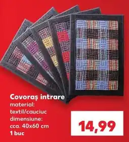 Kaufland Covoraș intrare Ofertă