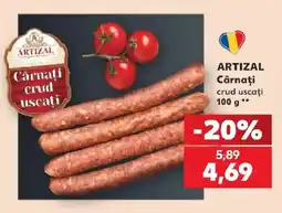 Kaufland Artizal cárnați crud uscați Ofertă