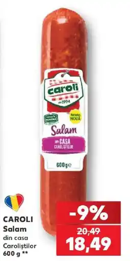 Kaufland Caroli Salam Ofertă
